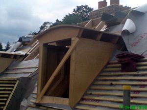 Window installation in roof by W.A. Building Services | Carpenters for Roofs
